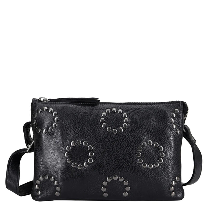Maranui Studded Leather Crossbody Bag