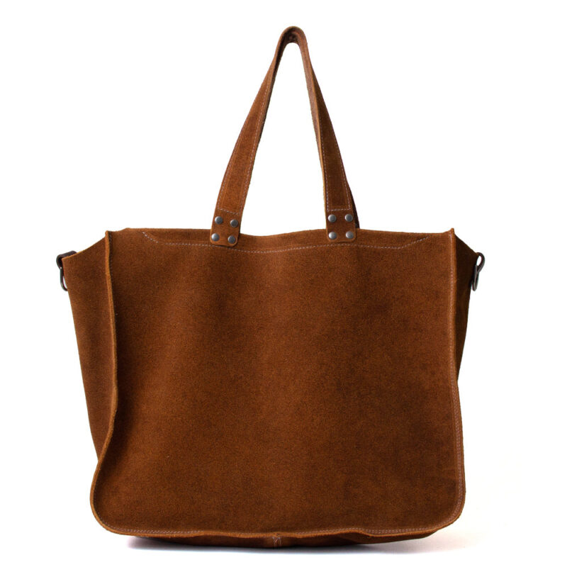 Maranui Suede Leather Tote Bag