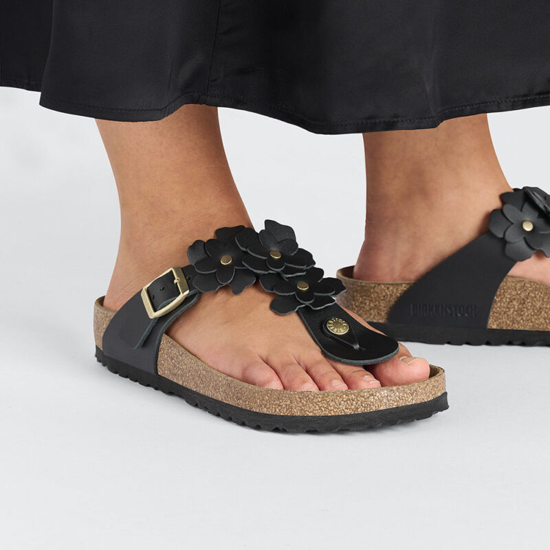 Maranui Floral Women’s Leather Sandals - Image 7