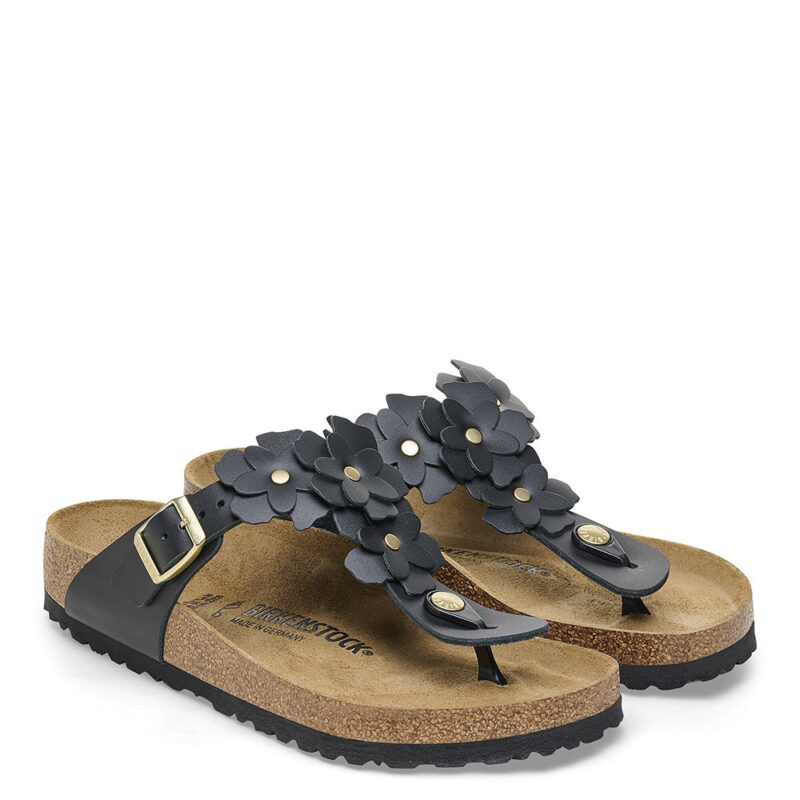 Maranui Floral Women’s Leather Sandals - Image 4