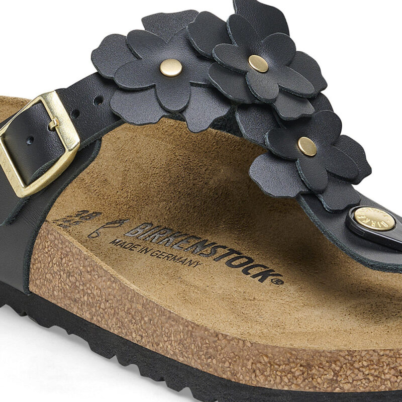 Maranui Floral Women’s Leather Sandals - Image 3