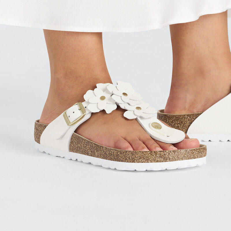 Maranui Women’s Floral Leather Sandals - Image 8